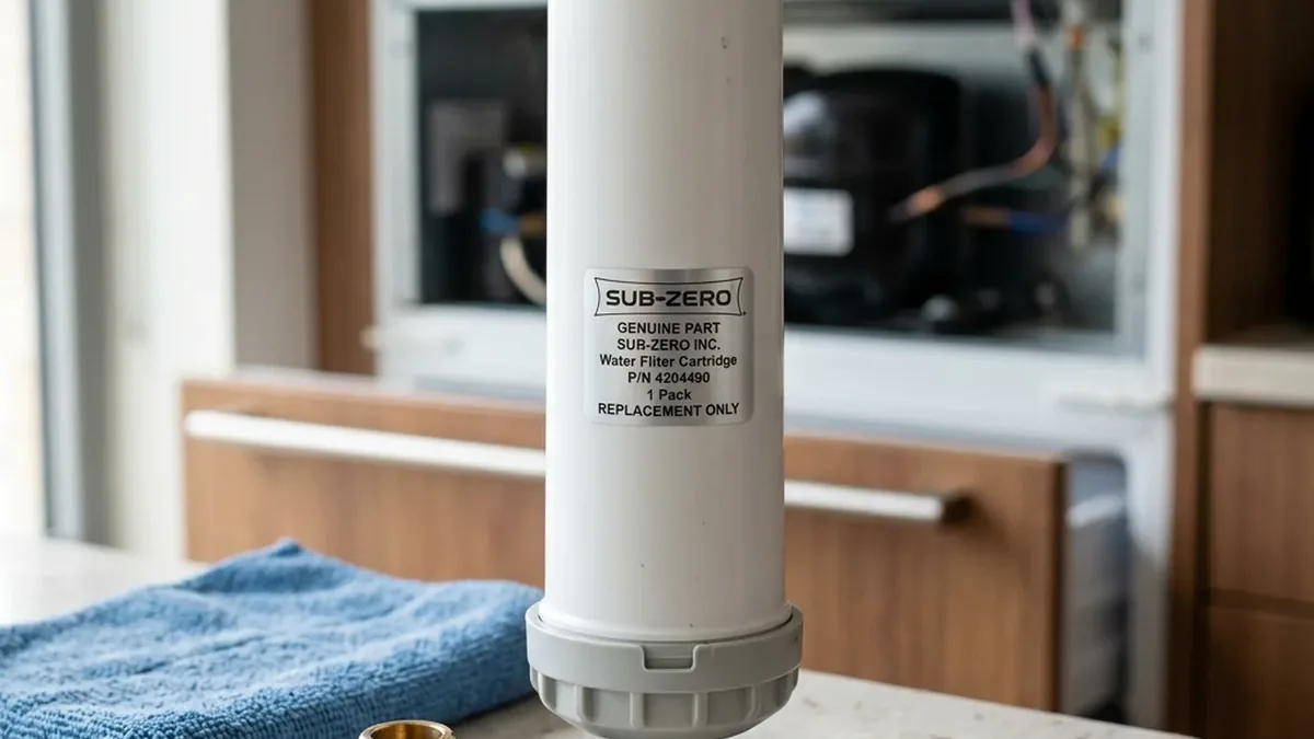 Sub-Zero Refrigerator Water Filter Replacement
